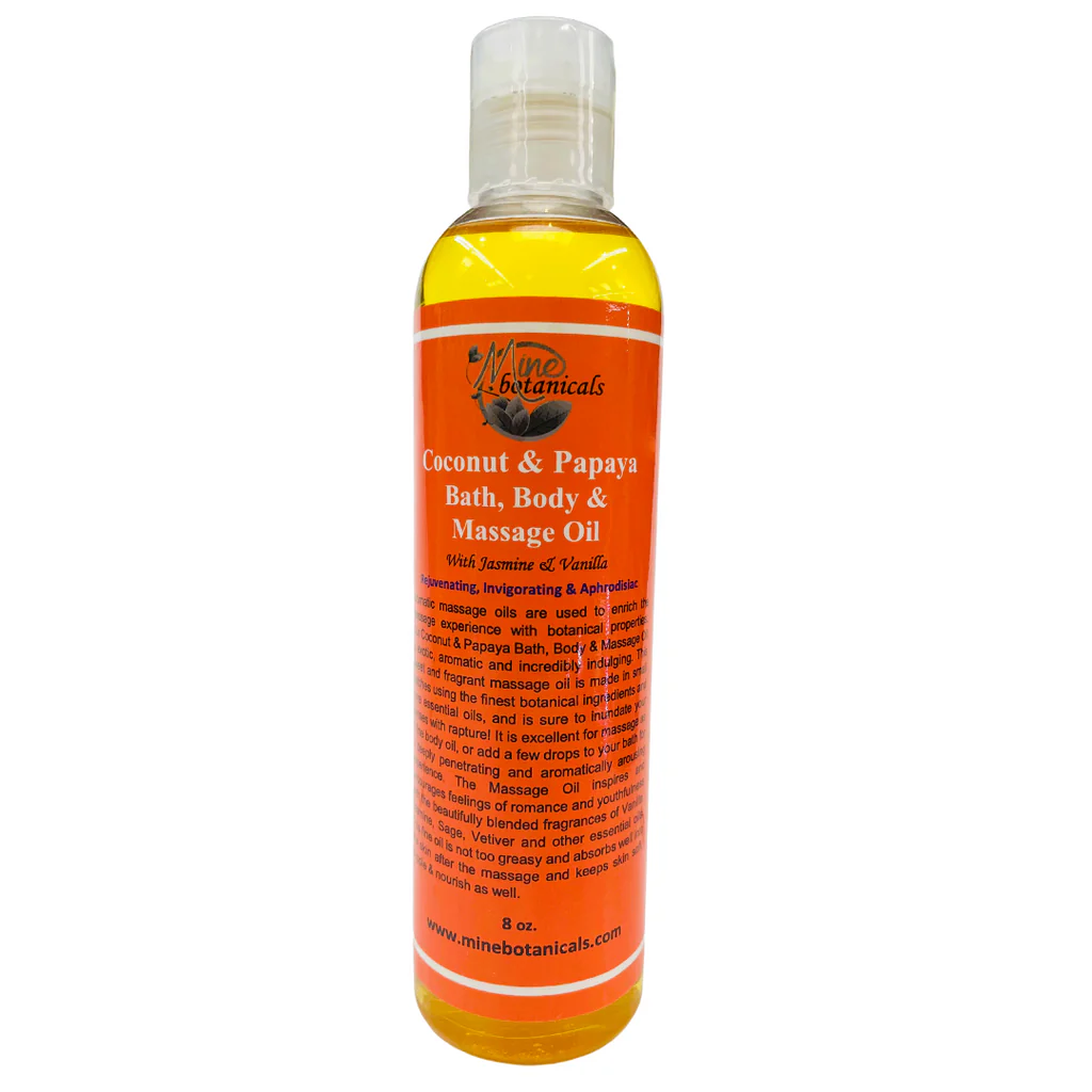 Coconut & Papaya Bath,
Body & Massage Oil image 0