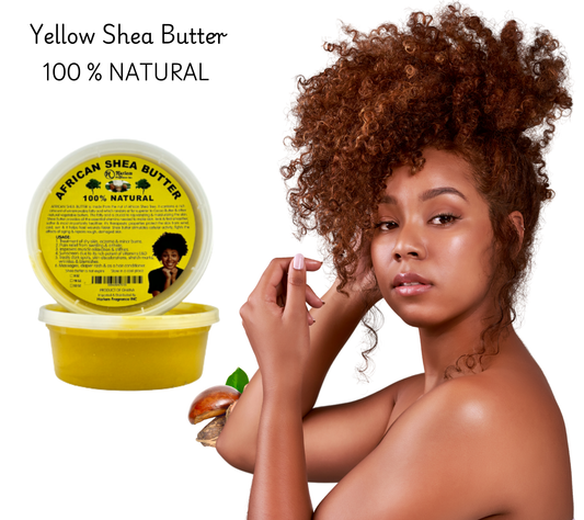 100% Natural Raw African Shea butter Yellow image 1