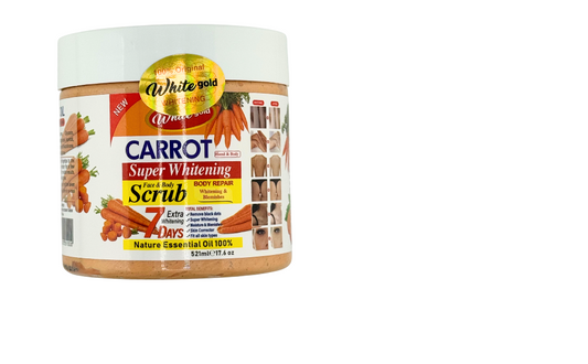 Carrot Super Whitening Face & Body Scrub image 1