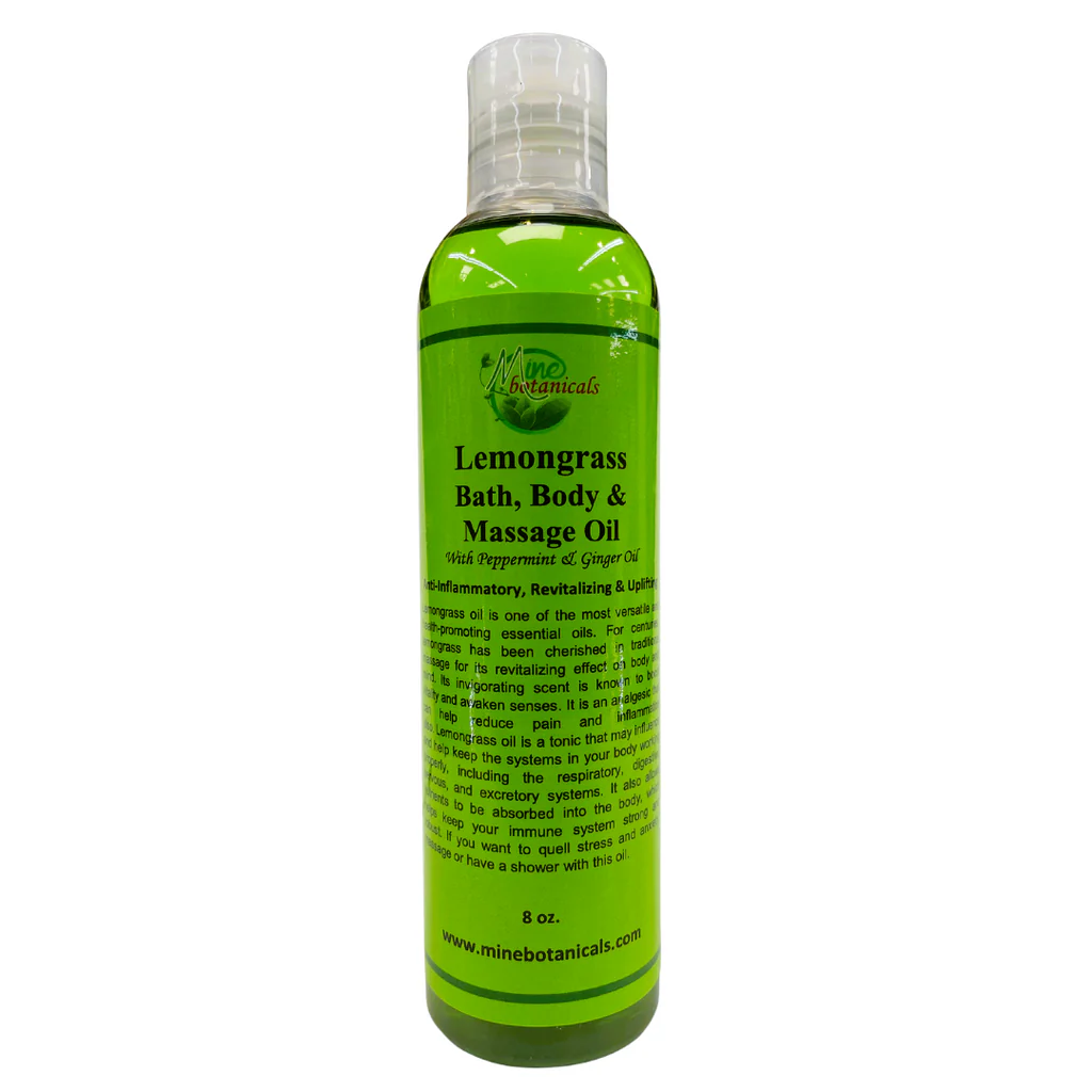 Lemongrass Bath,
Body & Massage Body Oil image 0
