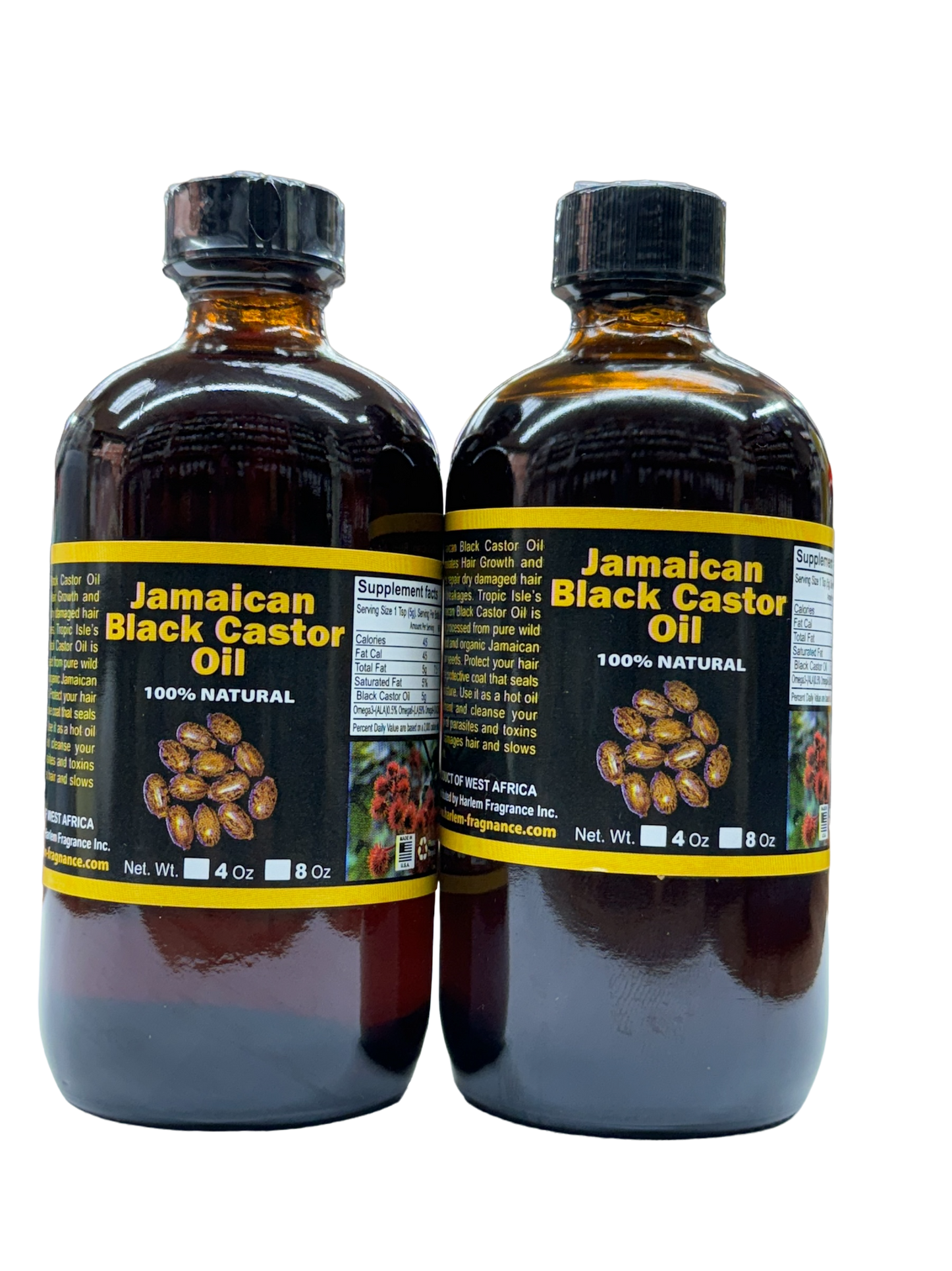 Jamaican Black Castor Oil 100% Natural For Hair and body Use