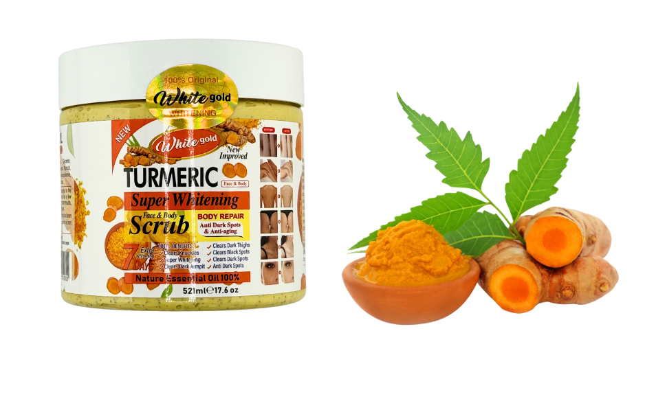 Turmeric Super Whitening Face & Body Scrub image 0