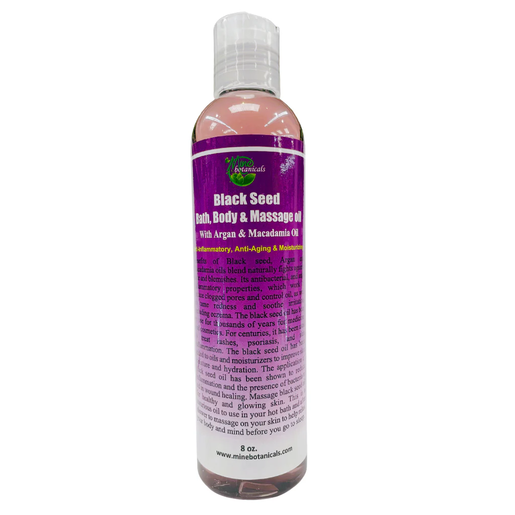 Black Seed Bath,
Body & Massage Oil image 0