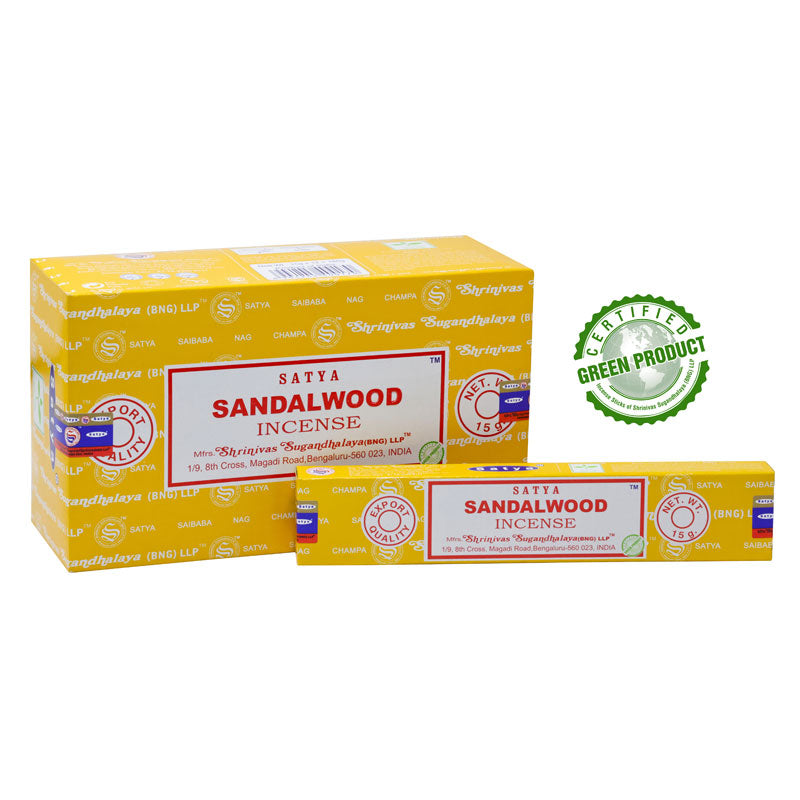 Sandalwood Incense Stick 40Gms - Satya