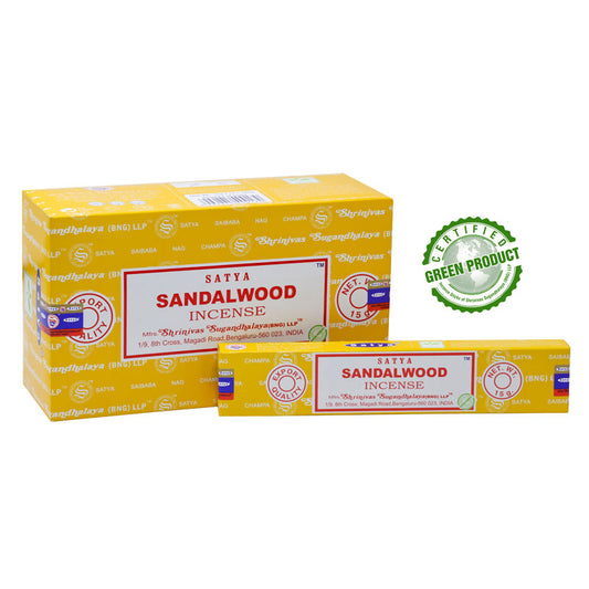 Sandalwood Incense Stick 40Gms - Satya