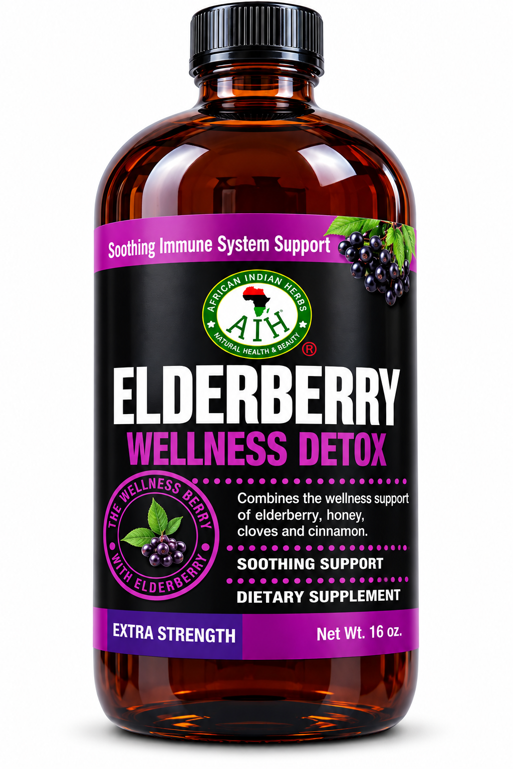Elderberry Wellness Detox Living Bitters