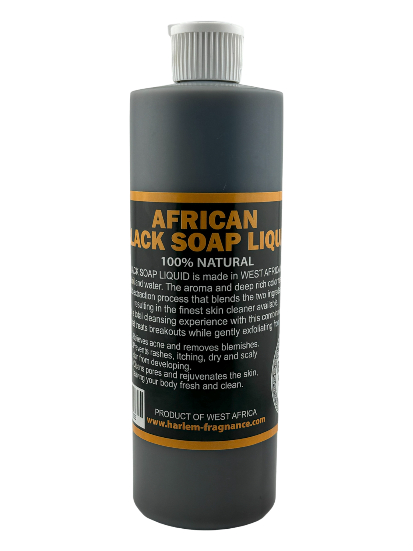 African Black Soap Liquid - 16oz (1lb) image