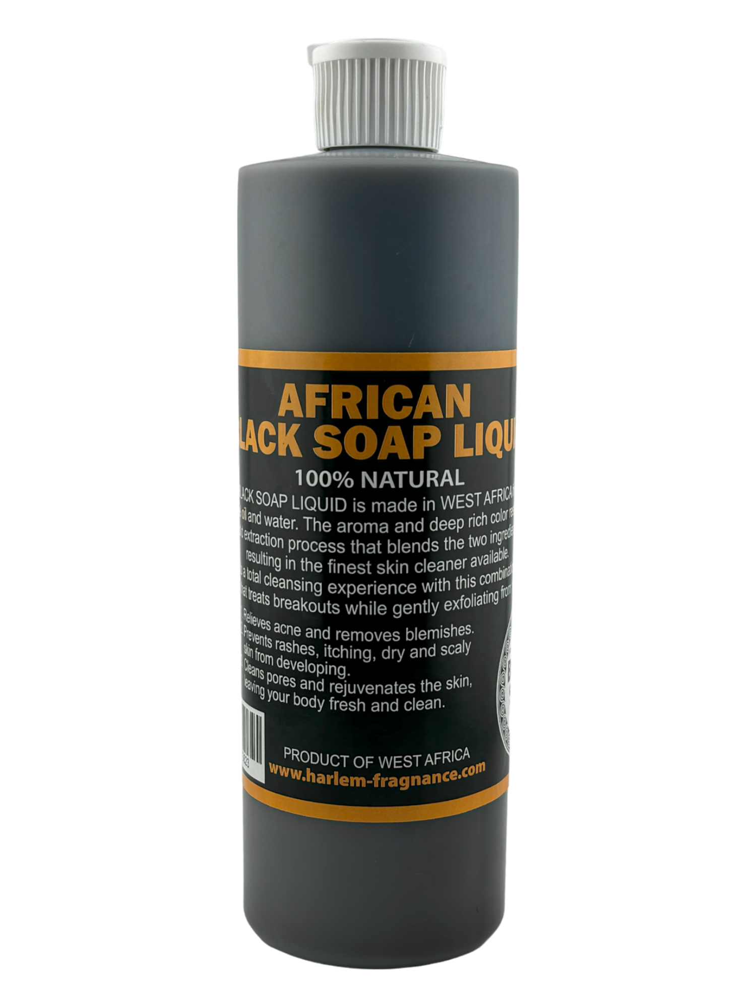 African Black Soap Liquid - 16oz (1lb) image