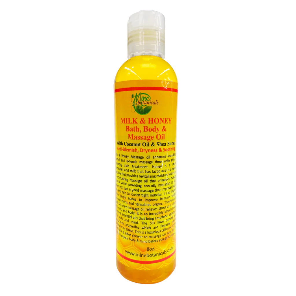 MILK &amp; HONEY Bath,
Body &amp; Massage Oil image 0