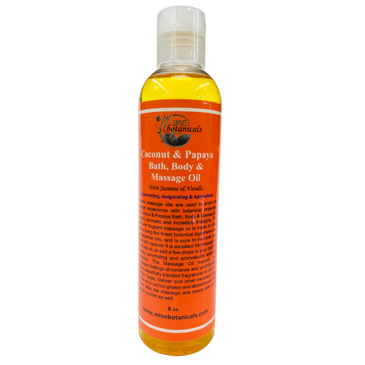 Coconut &amp; Papaya Bath,
Body &amp; Massage Oil image 0