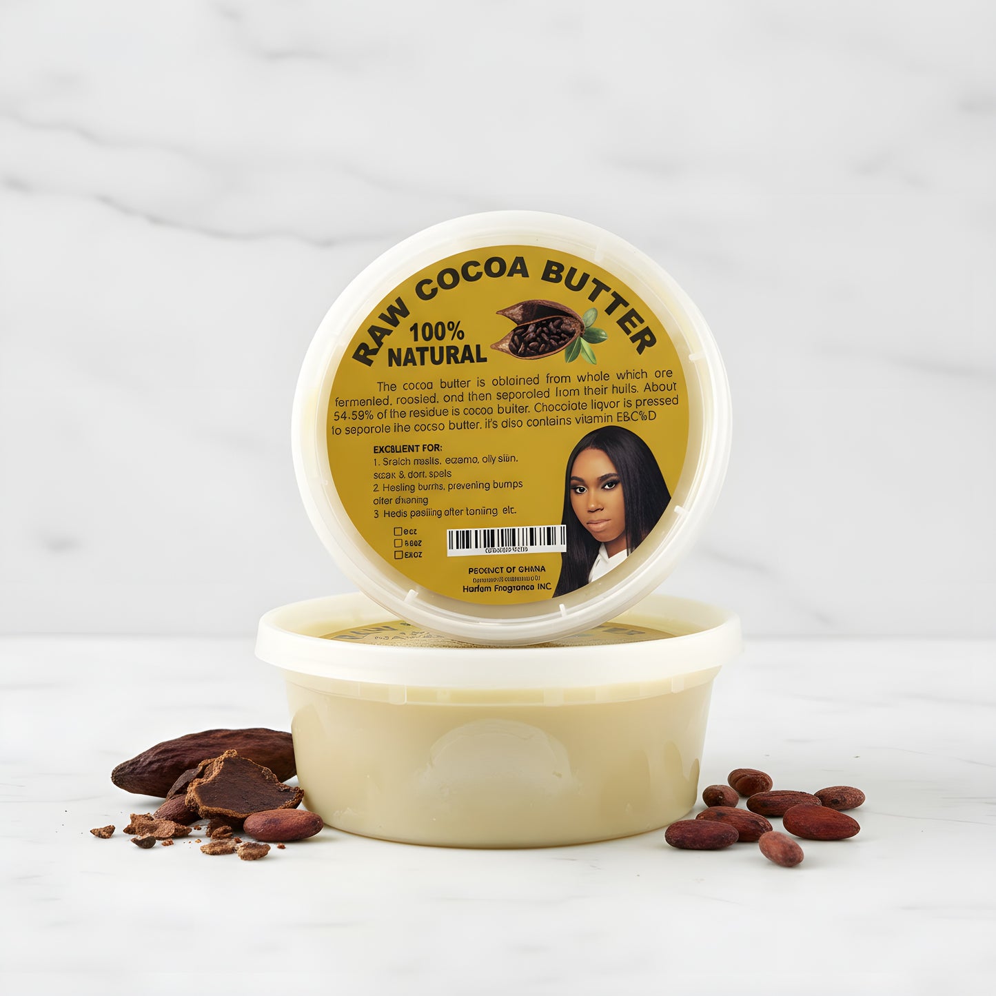 Raw Cocoa Butter 100% Natural