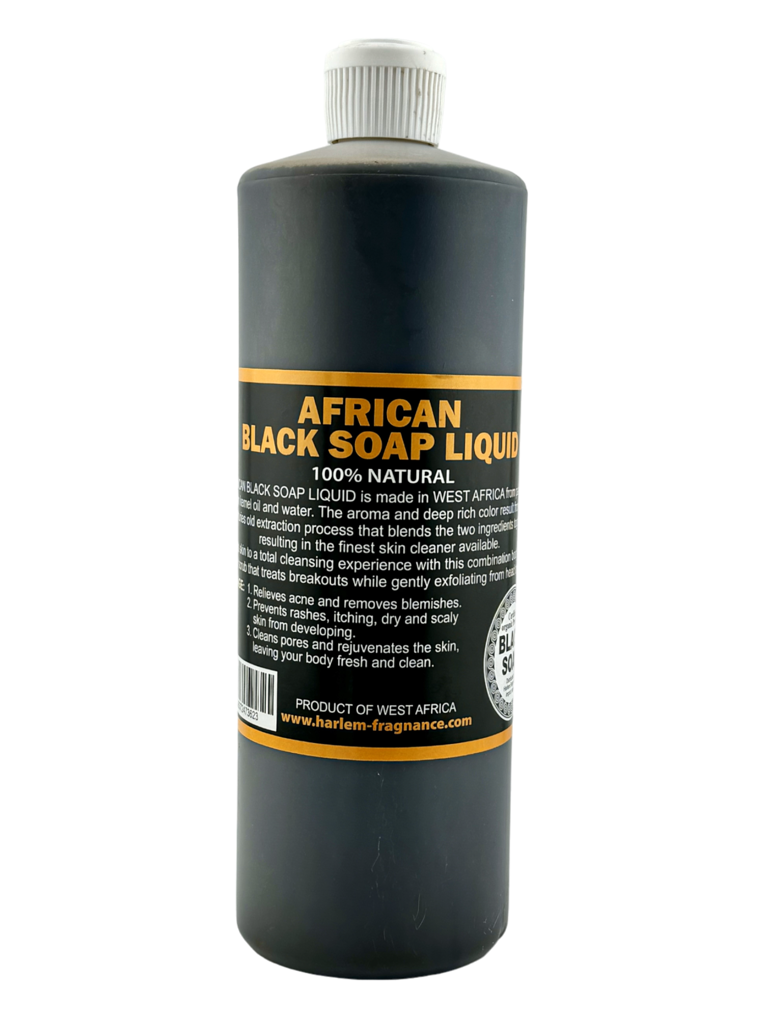 African Black Soap Liquid - 32oz (2lbs) image
