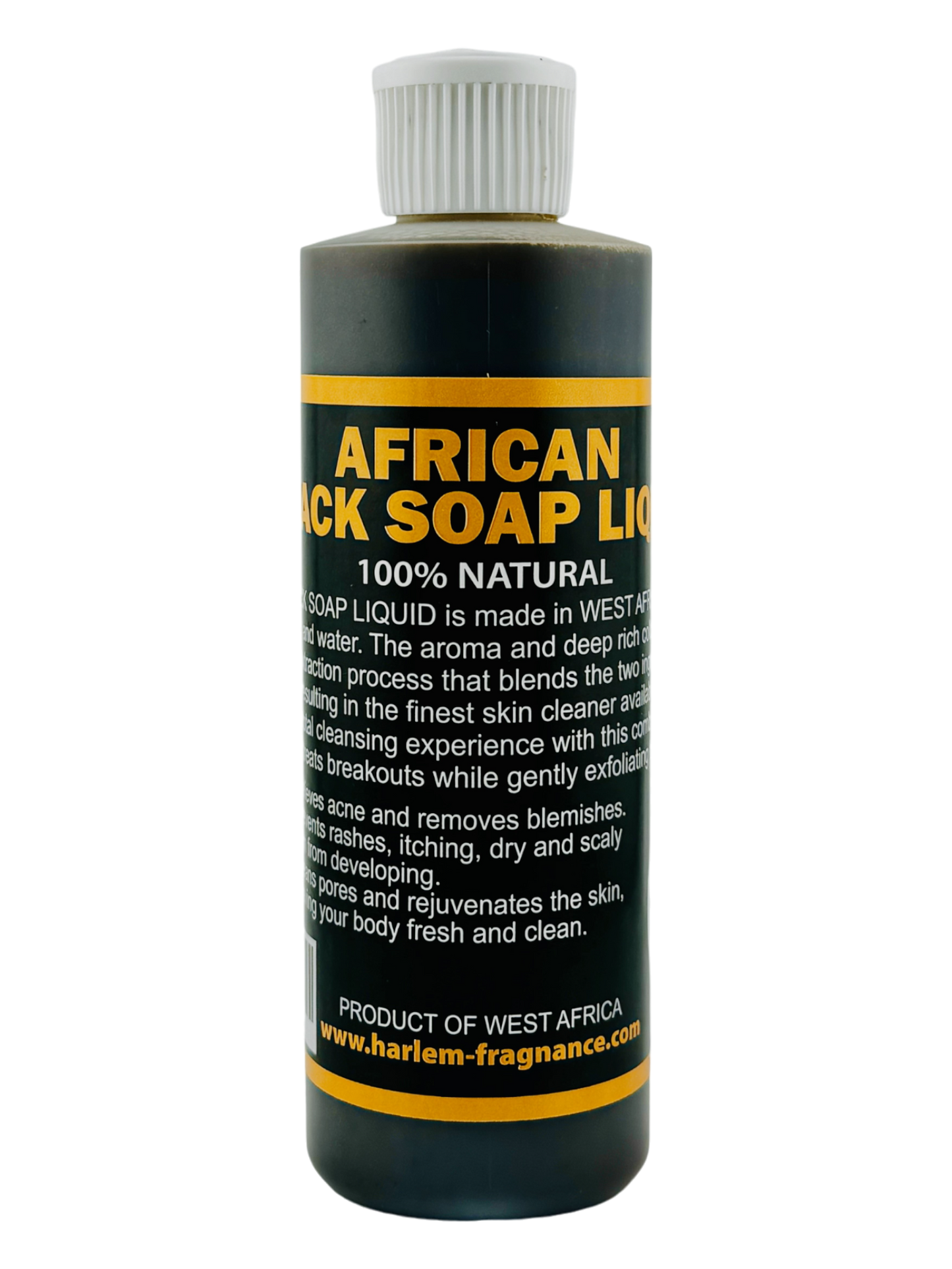 African Black Soap Liquid - 8oz (0.5lb) image
