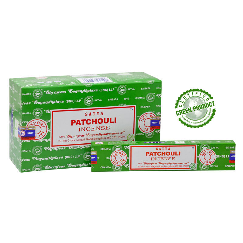 Patchouli Incense Stick 40Gms - Satya