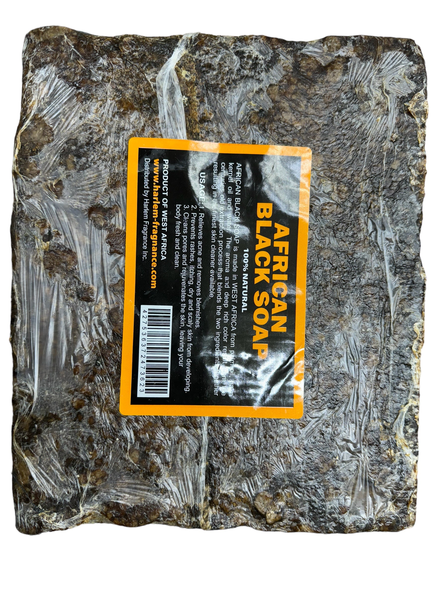 African Black Soap bar - 10 lbs image