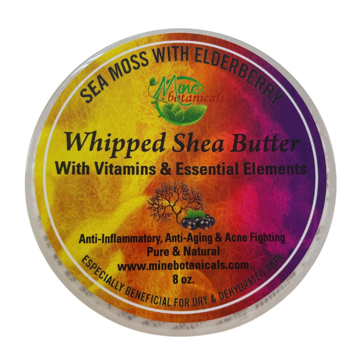 SEA MOSS WITH ELDERBERRY 
Whipped Shea Butter image 0