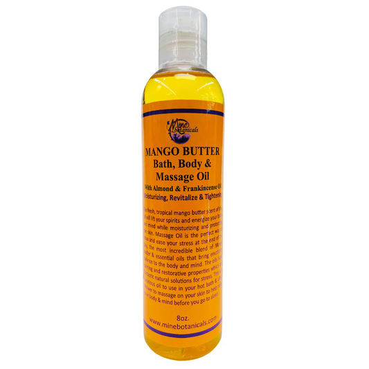 Mango Butter Bath,
Body &amp; Massage Oil image 0