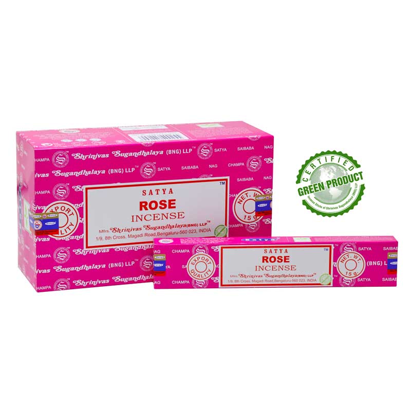 Rose Incense Stick 40Gms - Satya