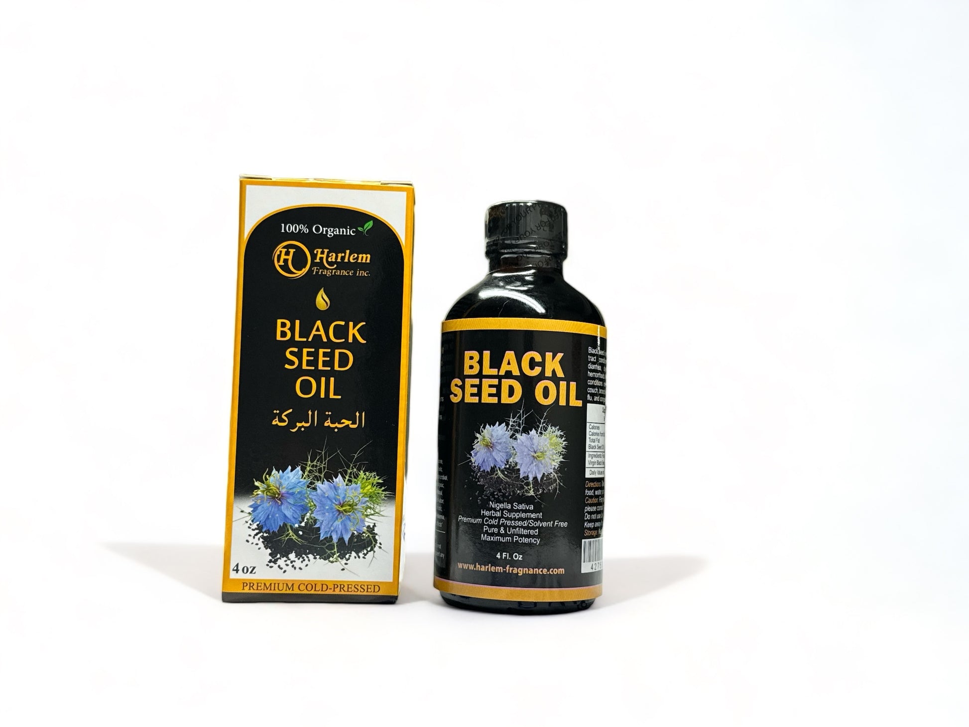 Pure 100 % Organic Natural Black seed Oil - 4 oz image