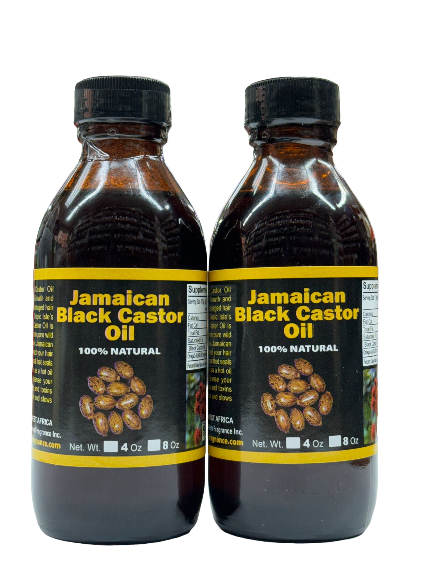 Jamaican Black Castor Oil 100% Natural For Hair and body Use