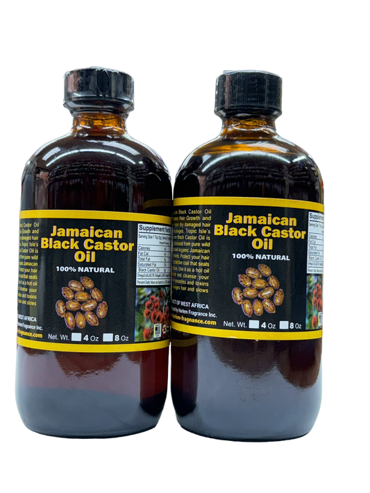 Jamaican Black Castor Oil 100% Natural For Hair and body Use