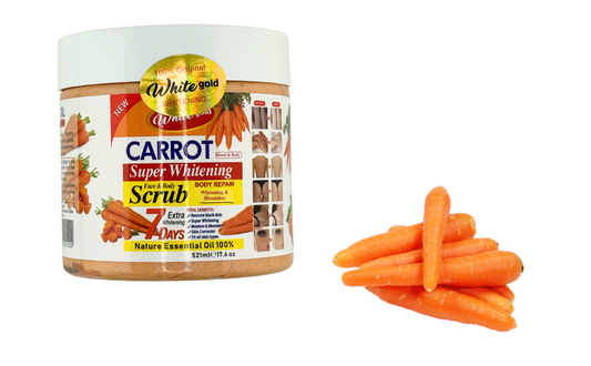 Carrot Super Whitening Face & Body Scrub image 0