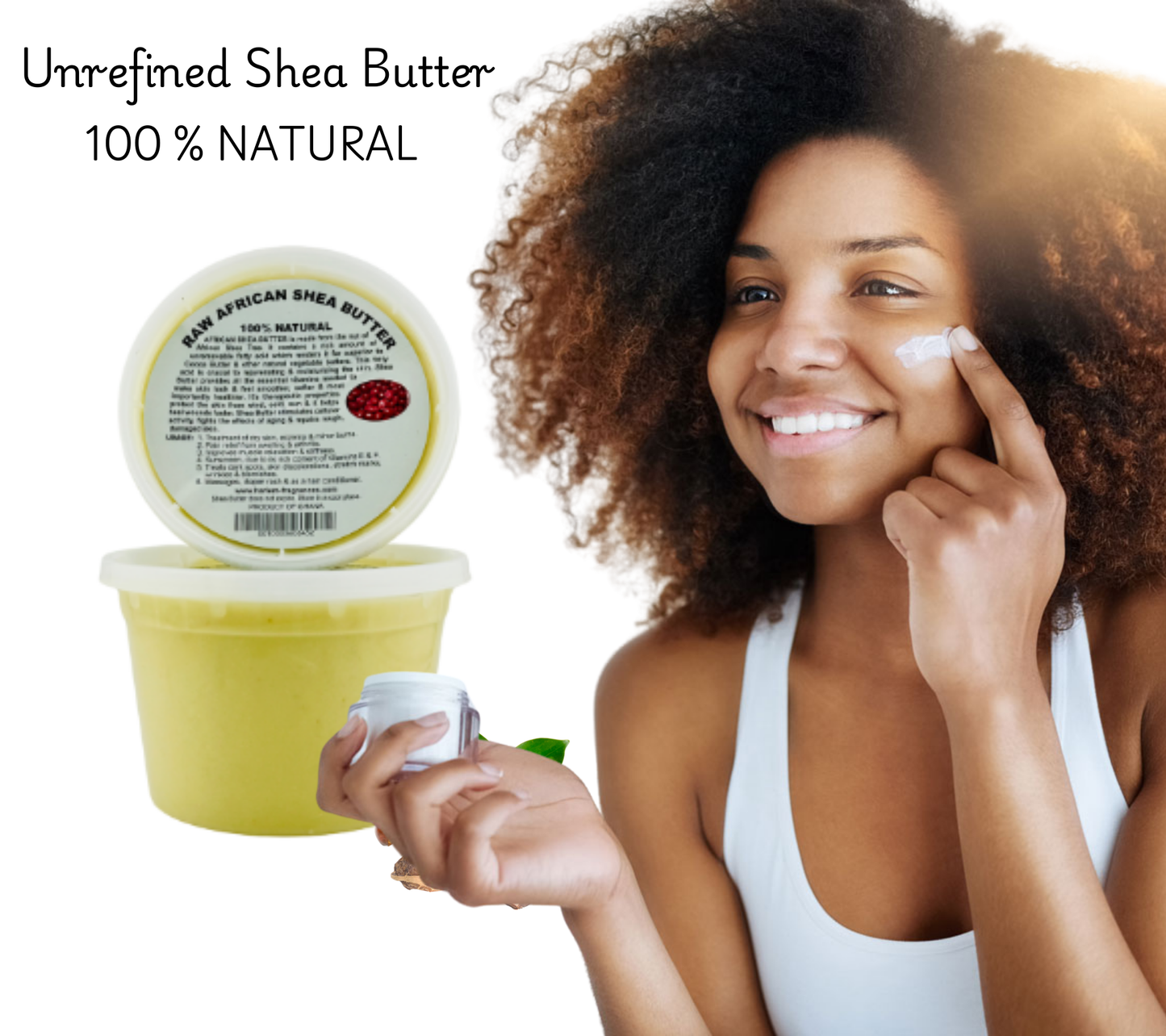 100% Natural Raw African Shea butter image 4