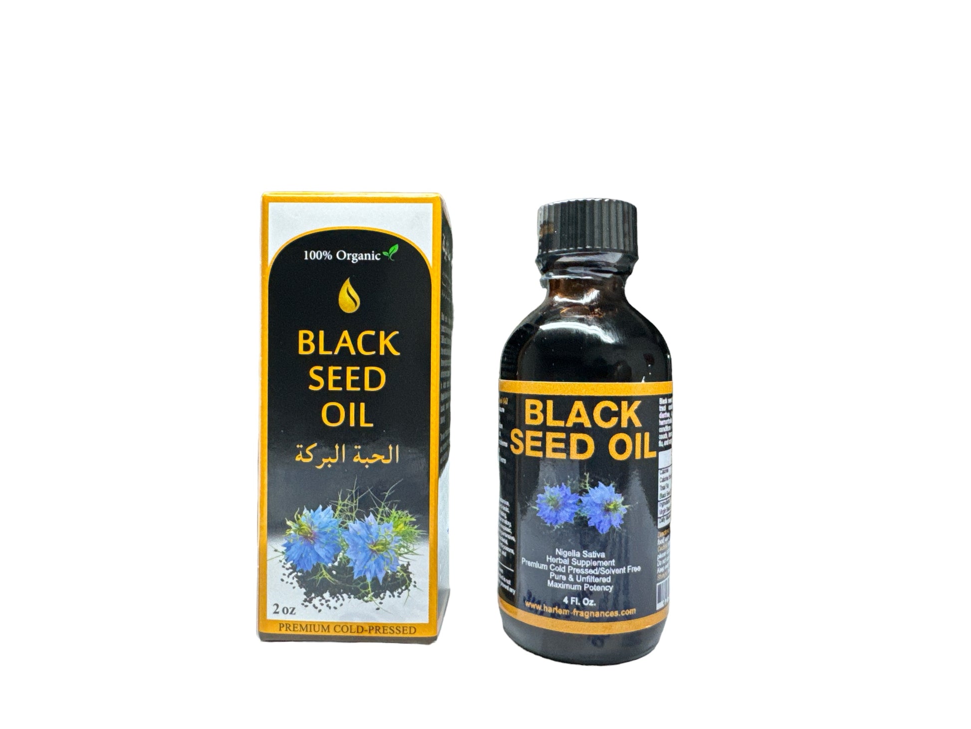 Pure 100 % Organic Natural Black seed Oil - 2 oz image