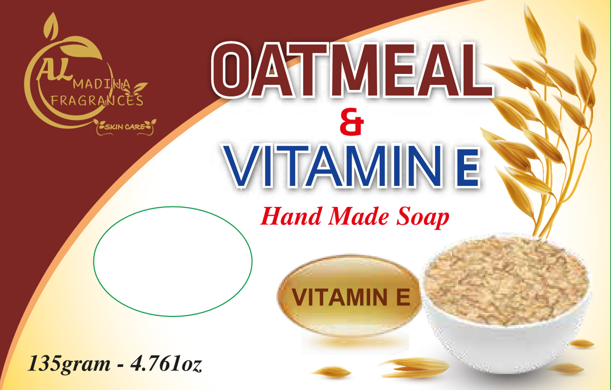 Oatmeal & Vitamin E  Hand made Soap image 0