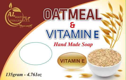 Oatmeal & Vitamin E  Hand made Soap image 0