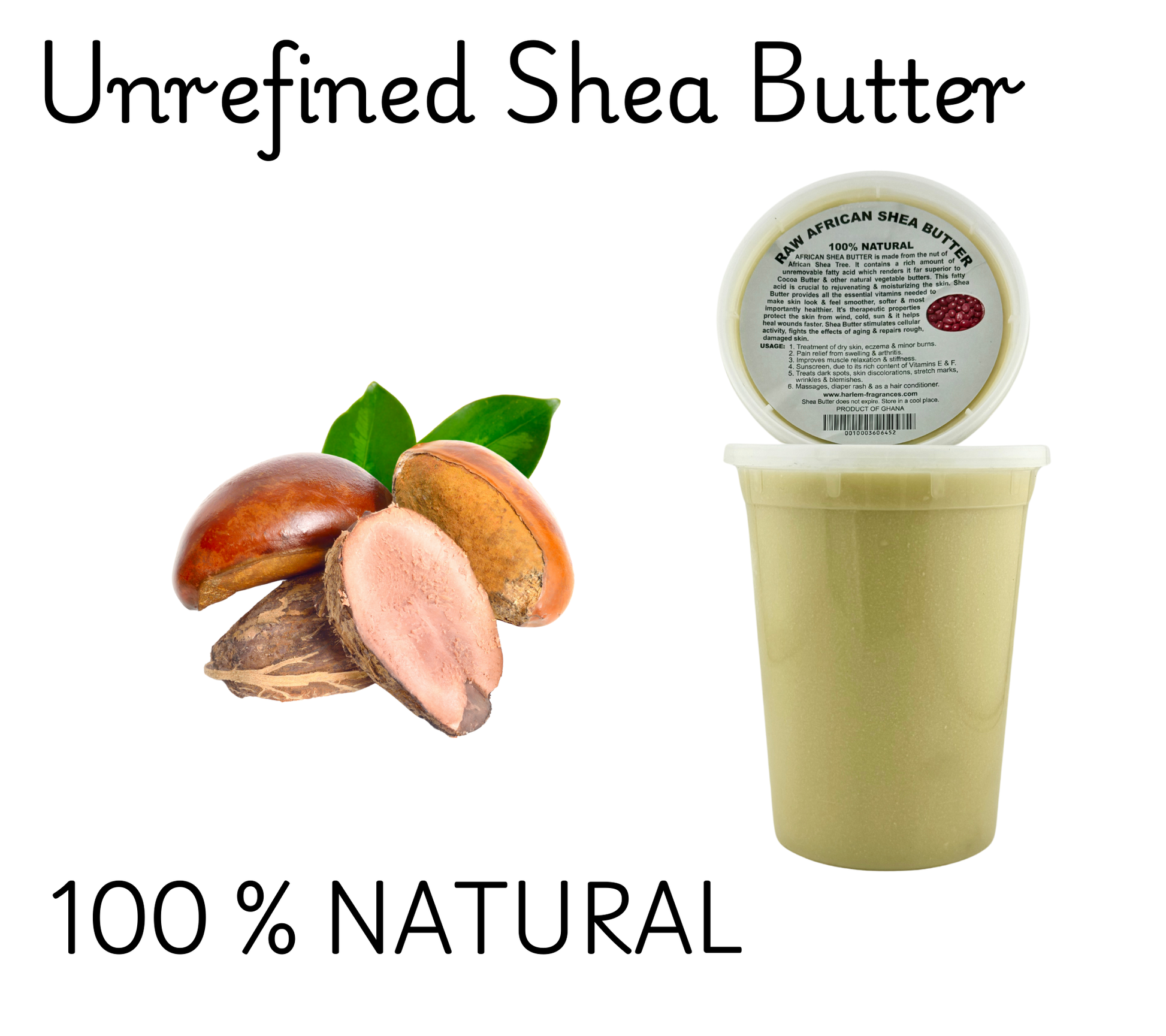100% Natural Raw African Shea butter image 0