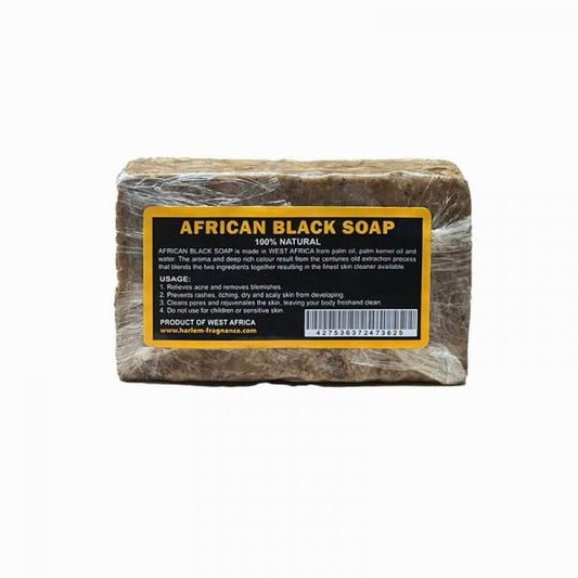African Black Soap bar image 1